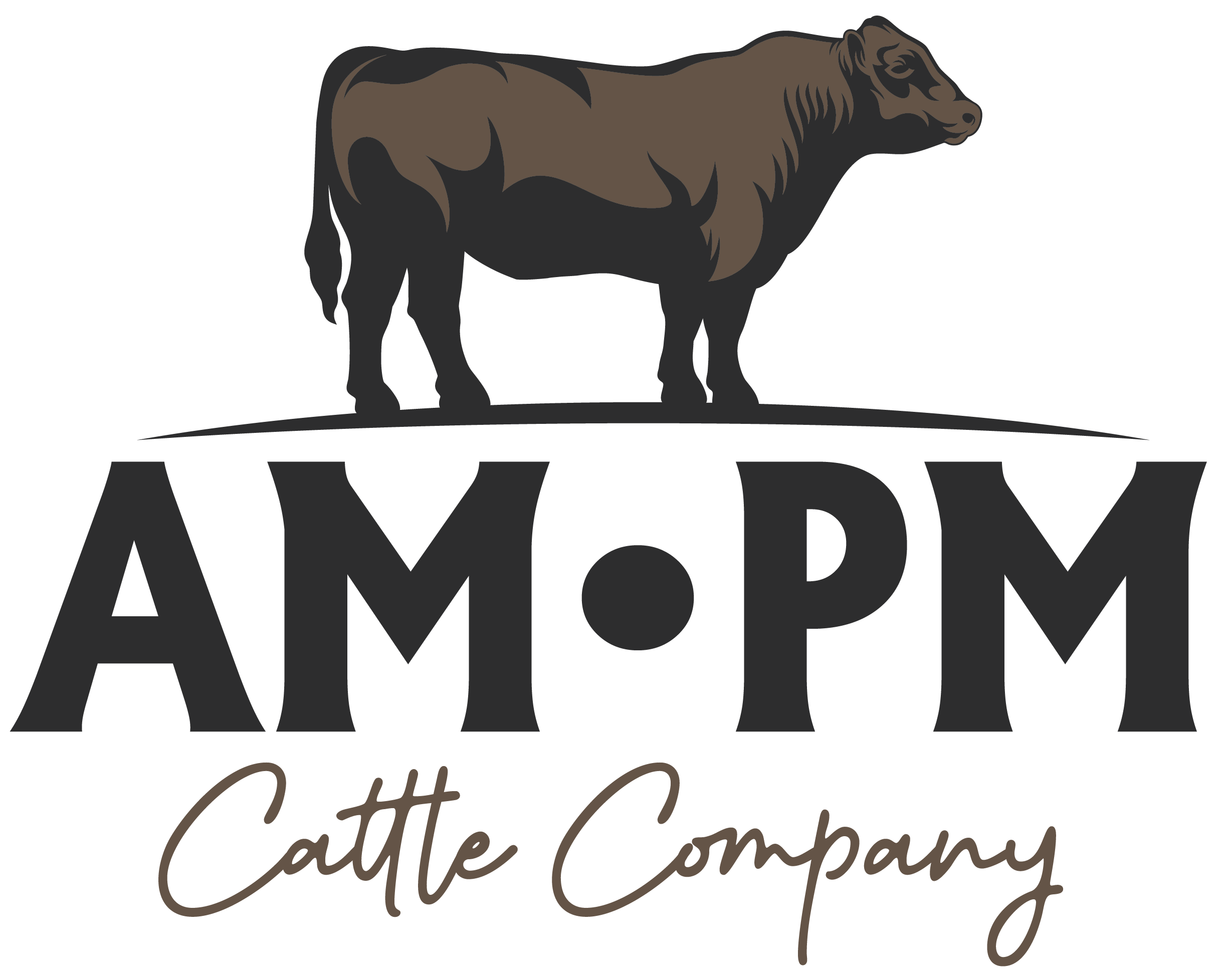 AM/PM Cattle Company Logo